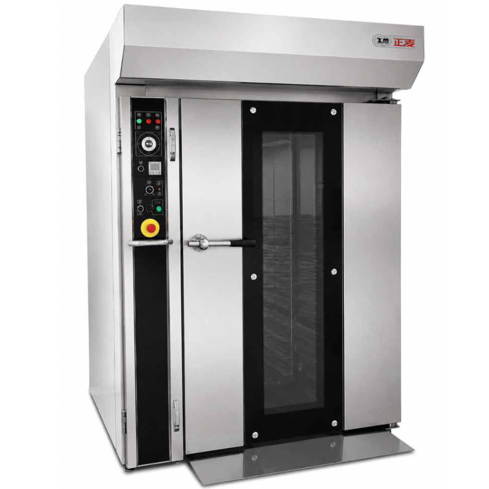 Horno Rotativo Diésel ZMZ-12C – Panel Control Manual – 12 Bandejas – 380V – 2.2 kW