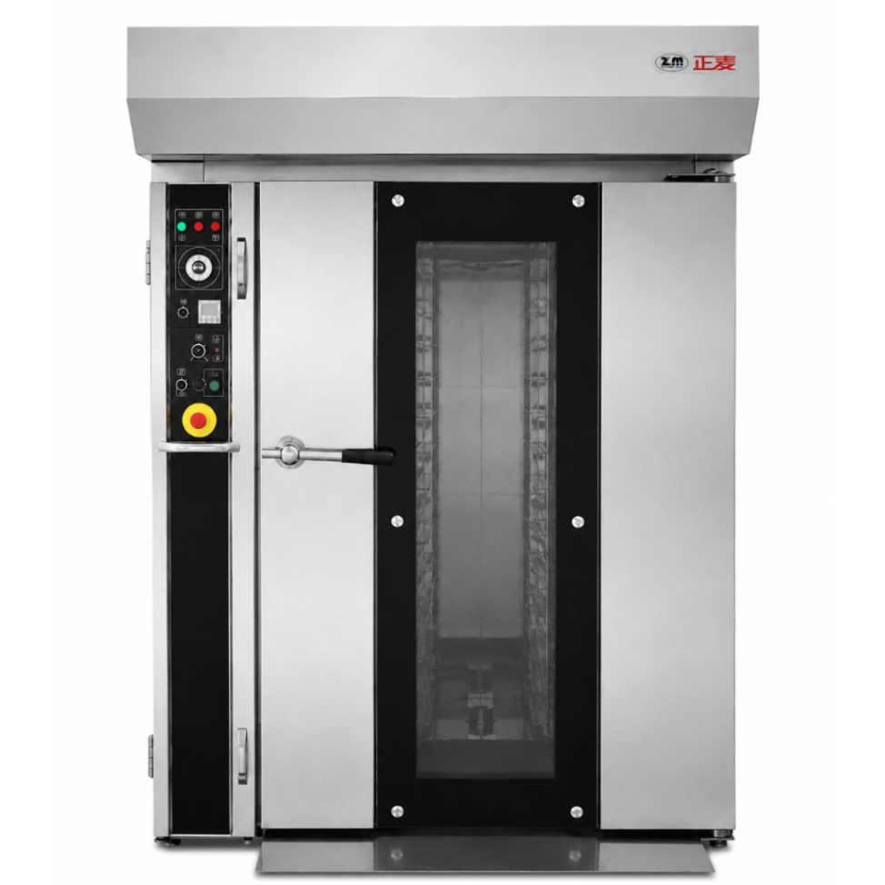 Horno Rotativo Diésel ZMZ-12C – Panel Control Manual – 12 Bandejas – 380V – 2.2 kW