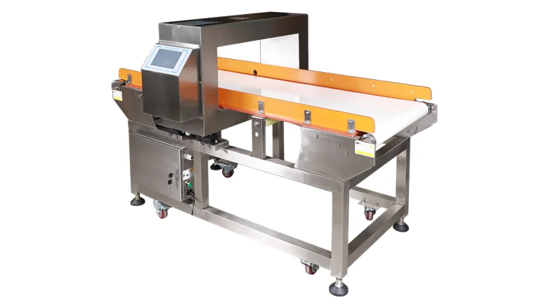 Detector de Metales Industrial con Cinta Transportadora 15 kg | Pantalla Táctil NG-706-4008