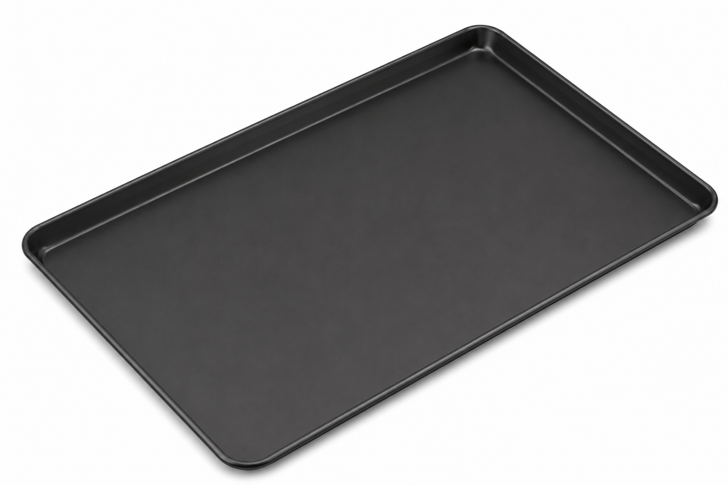 Bandeja Profunda 600×400×40 mm para Panadería | Acero Aluminizado, Teflón y Varilla TS12601037