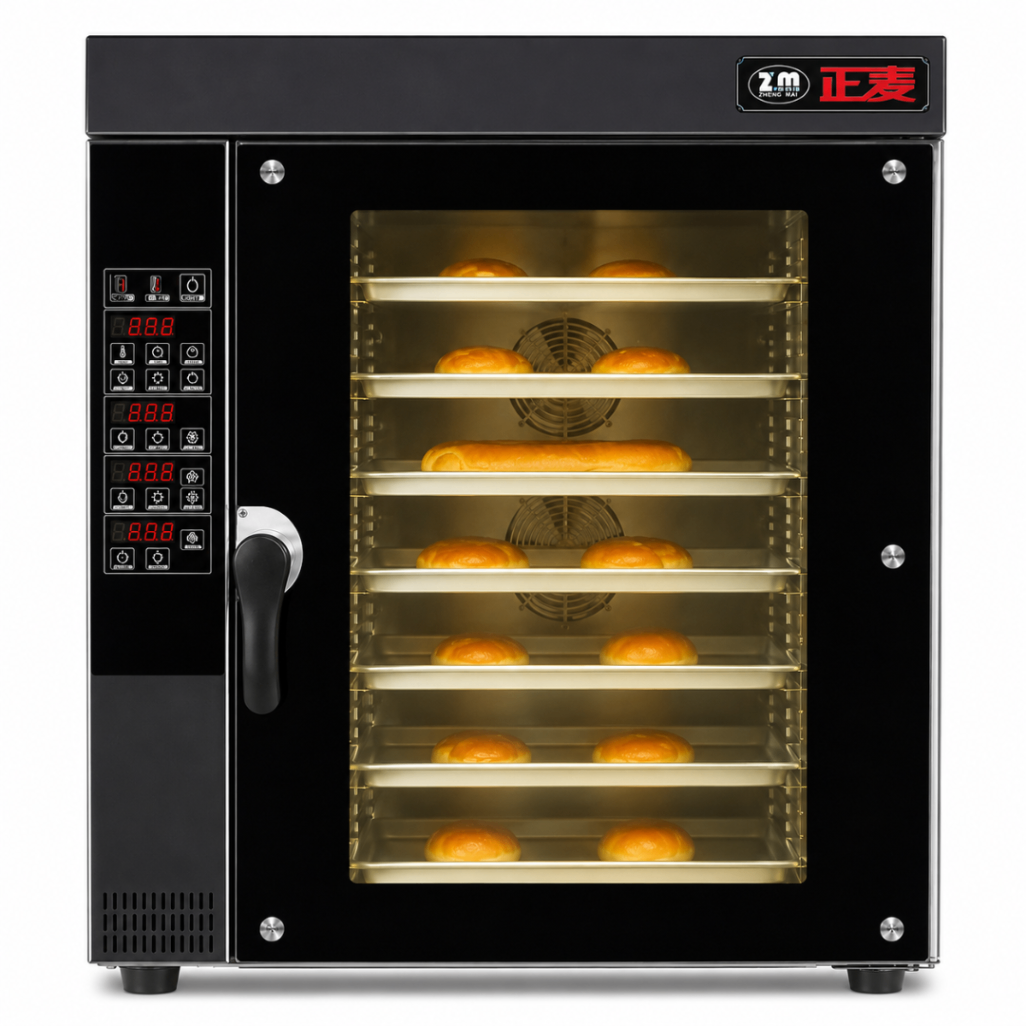 Horno de Convección a Gas ZMR-8M – 8 Bandejas – Panel Digita