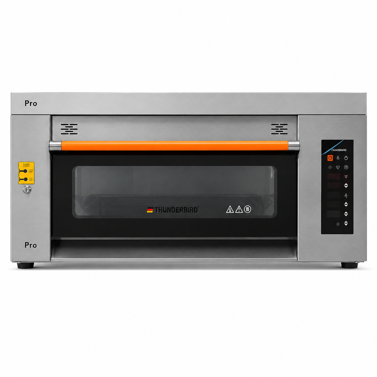 Horno a Gas de Piso 1 Cámara 2 Bandejas 400×600mm con Vapor y Piedra S-102GF - FULL