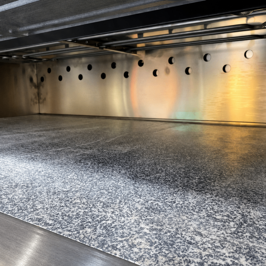 Horno Eléctrico de Piso 1 Cámara 1 Bandeja 400×600mm con Vapor y Piedra S-101F - FULL