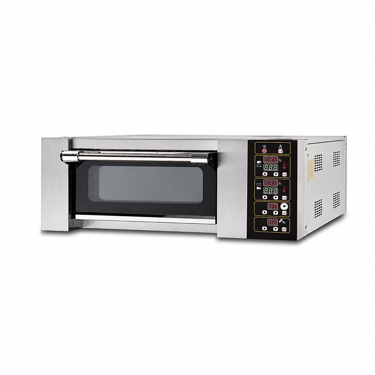 Horno Eléctrico de Piso 1 Cámara 1 Bandeja 400×600mm con Vapor y Piedra S-101F - FULL