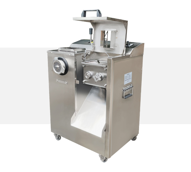 Máquina Combinada Cortadora y Picadora de Carne Fácil Desmontaje | Doble Motor 2200W Molino 250kg/h