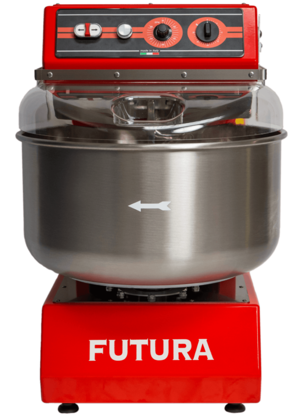 Amasadora de espiral Industrial FUTURA30 – 2,2 kW – 400V/230V – 30 kg
