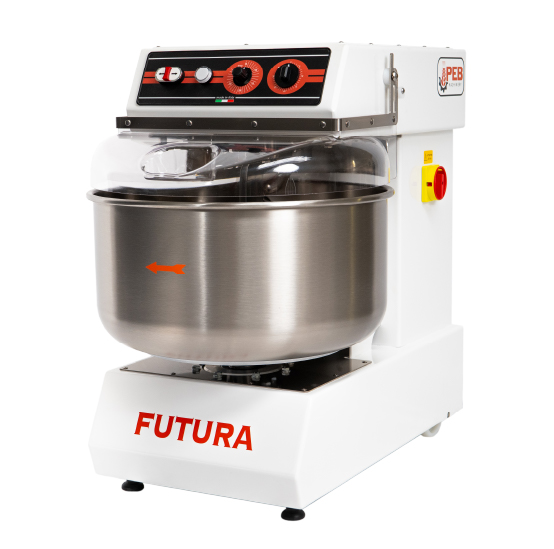 Amasadora de espiral Industrial FUTURA30 – 2,2 kW – 400V/230V – 30 kg