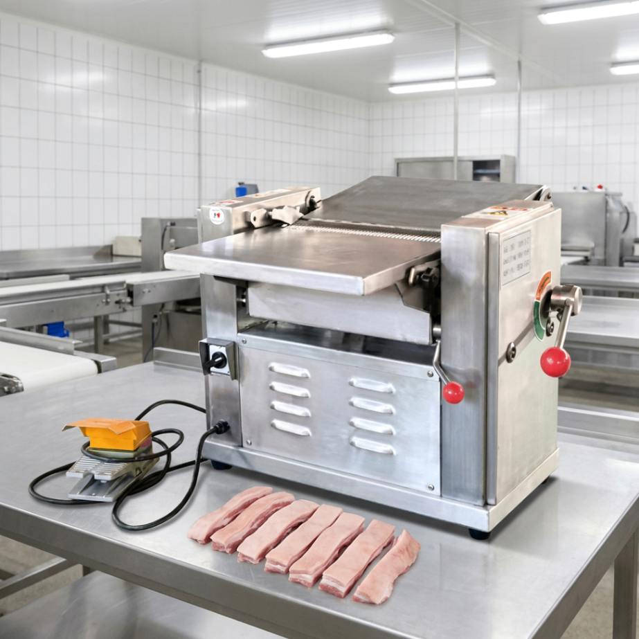 Máquina Desolladora y Peladora de Pieles Industrial 435mm | 24 m/h 750W NSQP-435