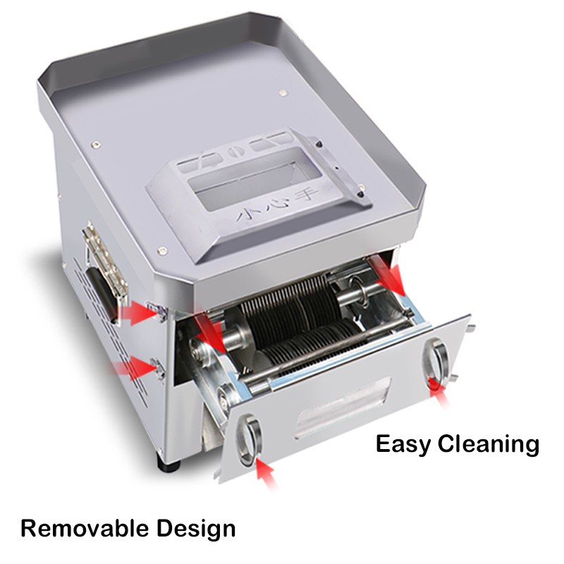 Cortadora de Carne de Sobremesa Industrial 200 kg/h para Carnicerías | Desmontable BL-85S