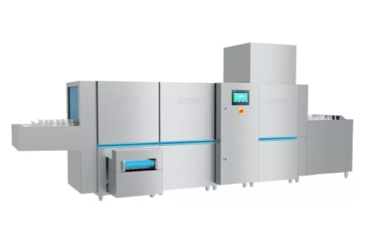 Lavavajillas Tipo Túnel (Flight) HT-C1X – Capacidad 3,000-4,800 platos/hora – Doble Enjuague – 380V