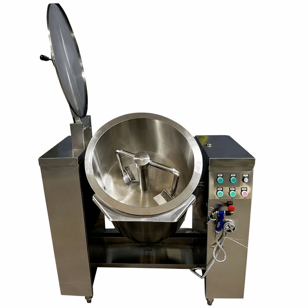 Marmita Industrial con Agitador CZC-13F-150 – 150L – Cocción por Inducción