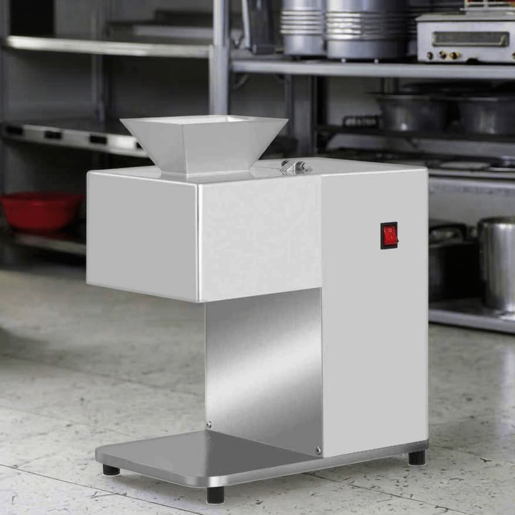 Cortadora de Carne de Sobremesa Industrial 200-250 kg/h para Carnicerías | Cuchilla Desmontable 1100