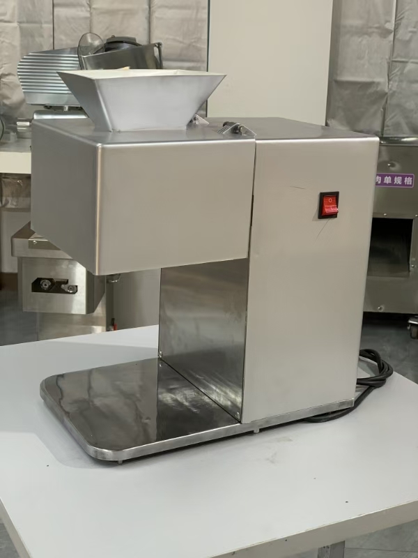 Cortadora de Carne de Sobremesa Industrial 200-250 kg/h para Carnicerías | Cuchilla Desmontable 1100