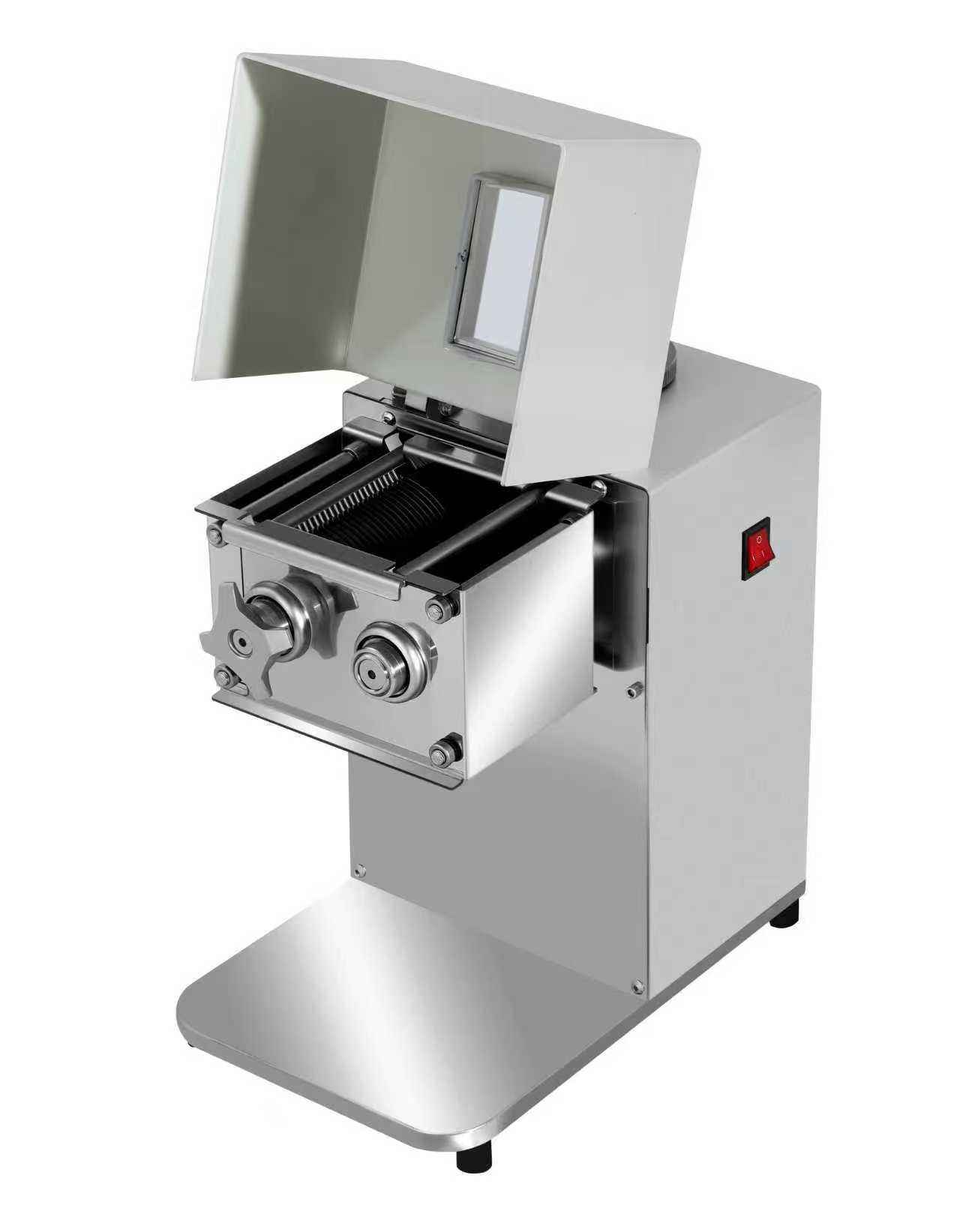 Cortadora de Carne de Sobremesa Industrial 200-250 kg/h para Carnicerías | Cuchilla Desmontable 1100