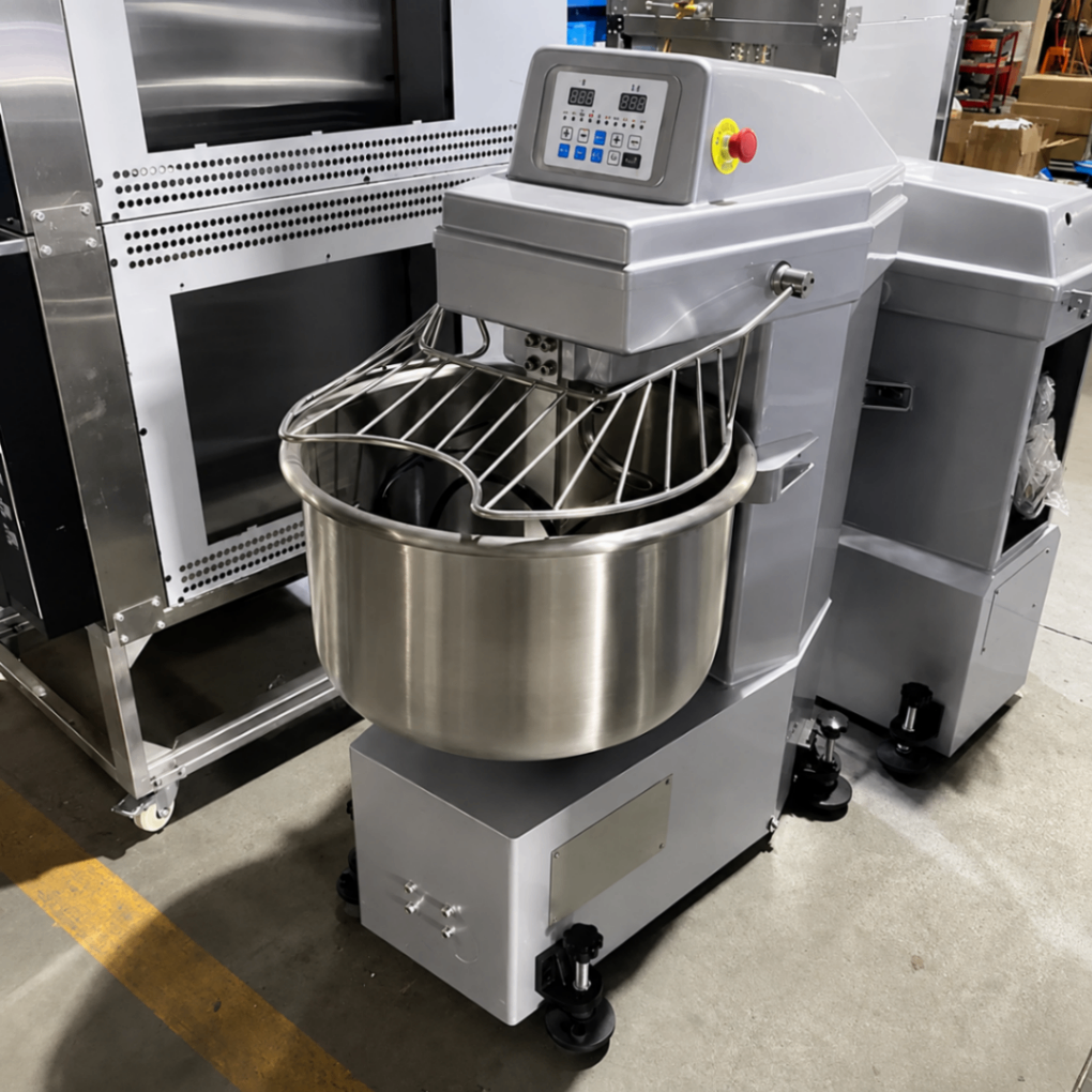 Amasadora Espiral Industrial para 12,5 kg de Harina | Cuba de 30 L para Panaderías y Pizzerías S1-12