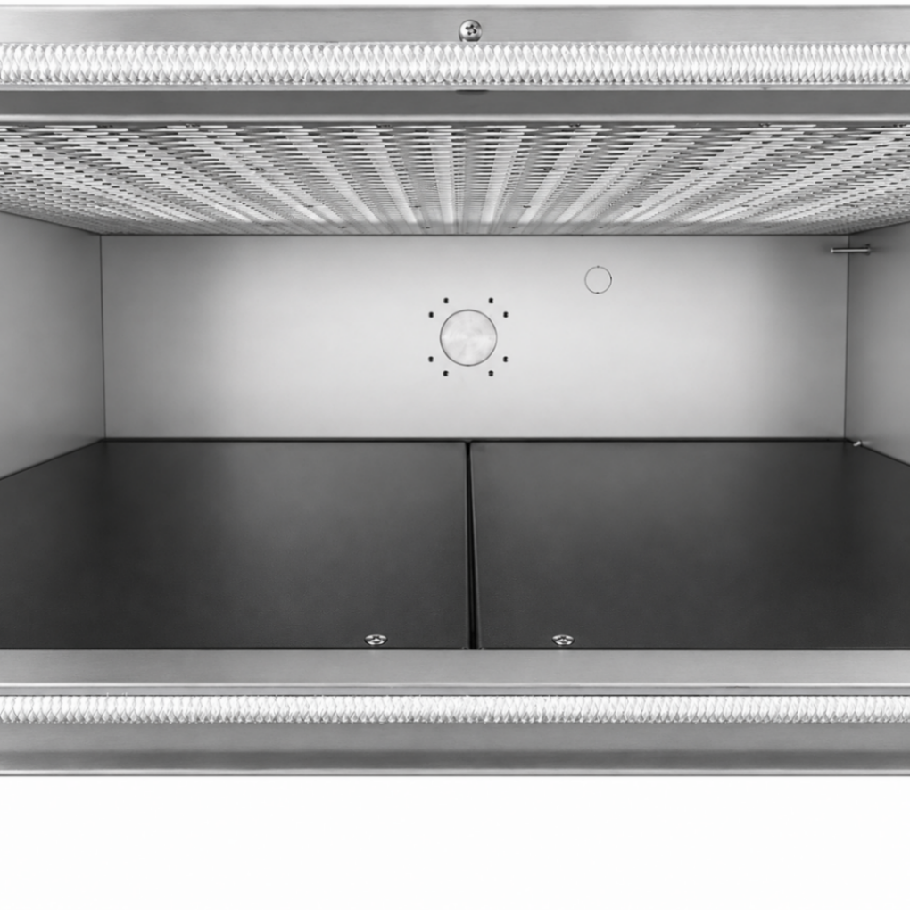 Horno Eléctrico de Piso Estilo Europeo 1 Cámara 2 Bandejas 400×600mm con Vapor y Piedra S-E102F - FU