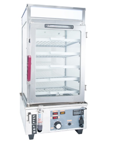 Vaporera de exhibición grande WSSP-872U – Tipo mecánico – Alta visibilidad – 220V – 1.1 kW