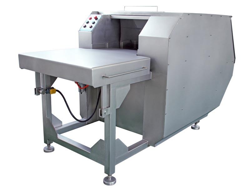 Guillotina para Carne Congelada QP-2000 – Producción 3 T/h – Cabezal de 6 cuchillas – 380V – 11 kW
