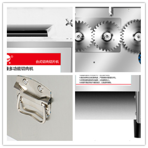 Cortadora de Carne Comercial de Sobremesa 200 kg/h para Carnicerías | Multifunción 850W 85