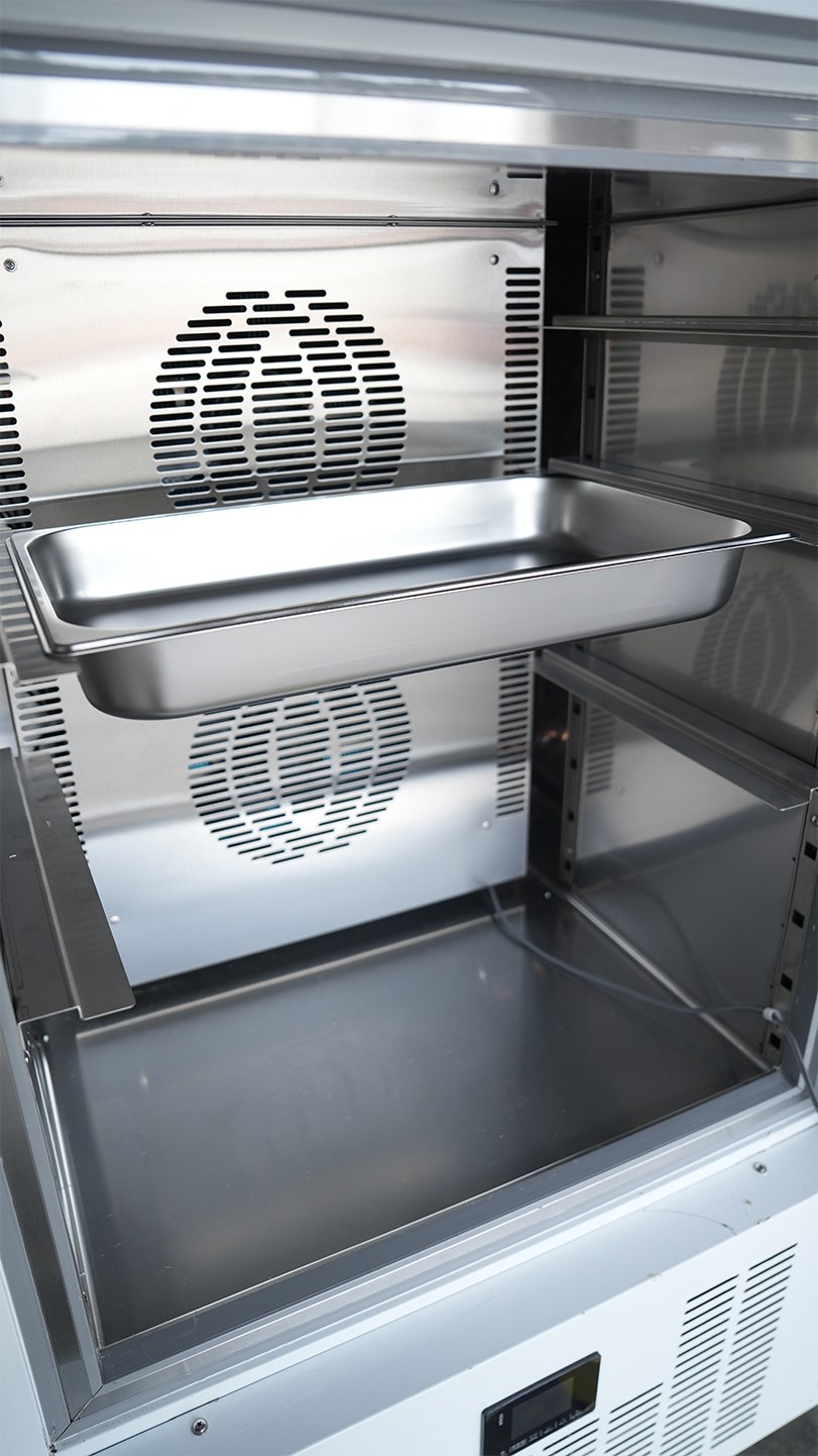 Abatidor de Temperatura Industrial 90 Litros para Hostelería y Panadería | Digital con Ruedas BCF20E