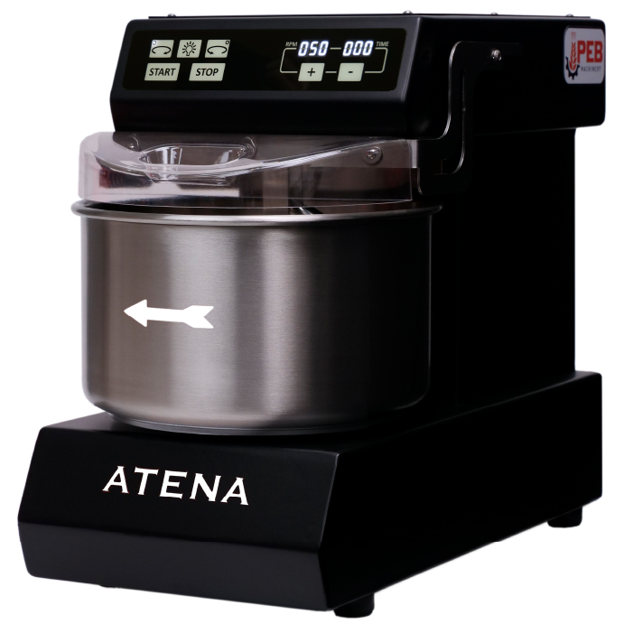 Amasadora de Espiral PEB Machinery ATENA DIGITAL – 6 kg – 230V