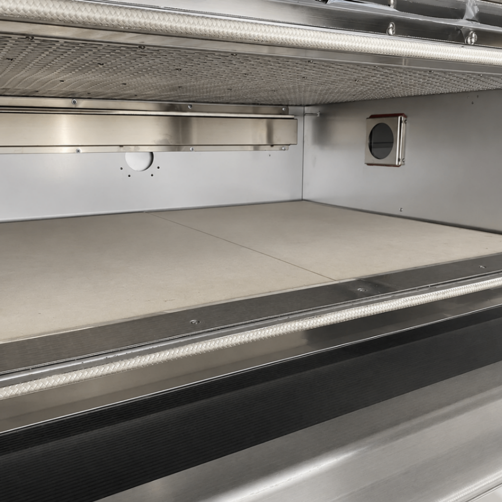 Horno Eléctrico de Piso 3 Cámaras 12 Bandejas 400×600mm S-304 - ESTÁNDAR