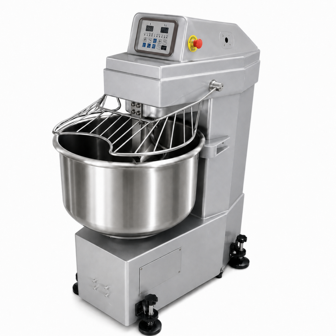 Amasadora Espiral Industrial 40kg de Masa para Panadería | 25kg de Harina y Cuba de 50L S1-25M