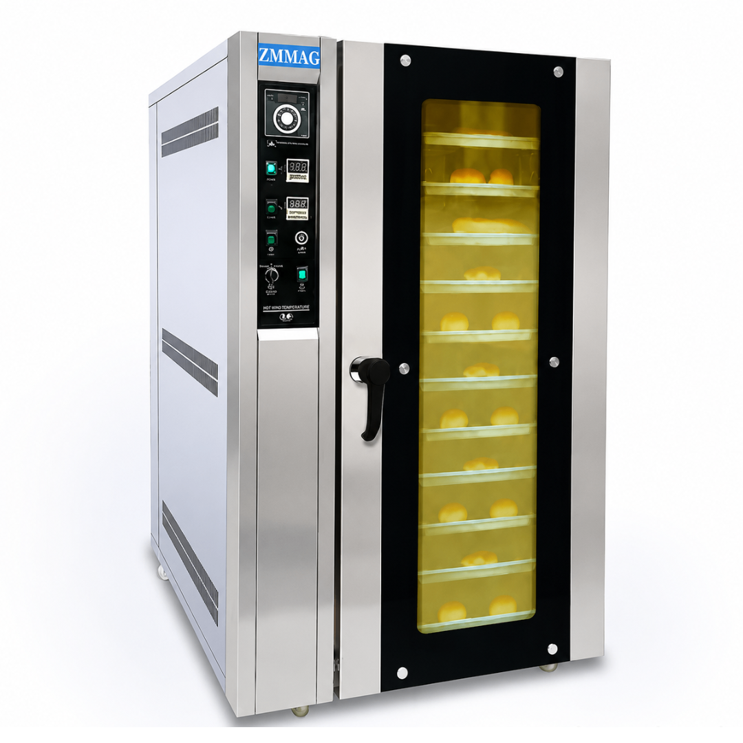 Horno de Convección Eléctrico ZMR-12D – Panel Manual – 12 Bandejas