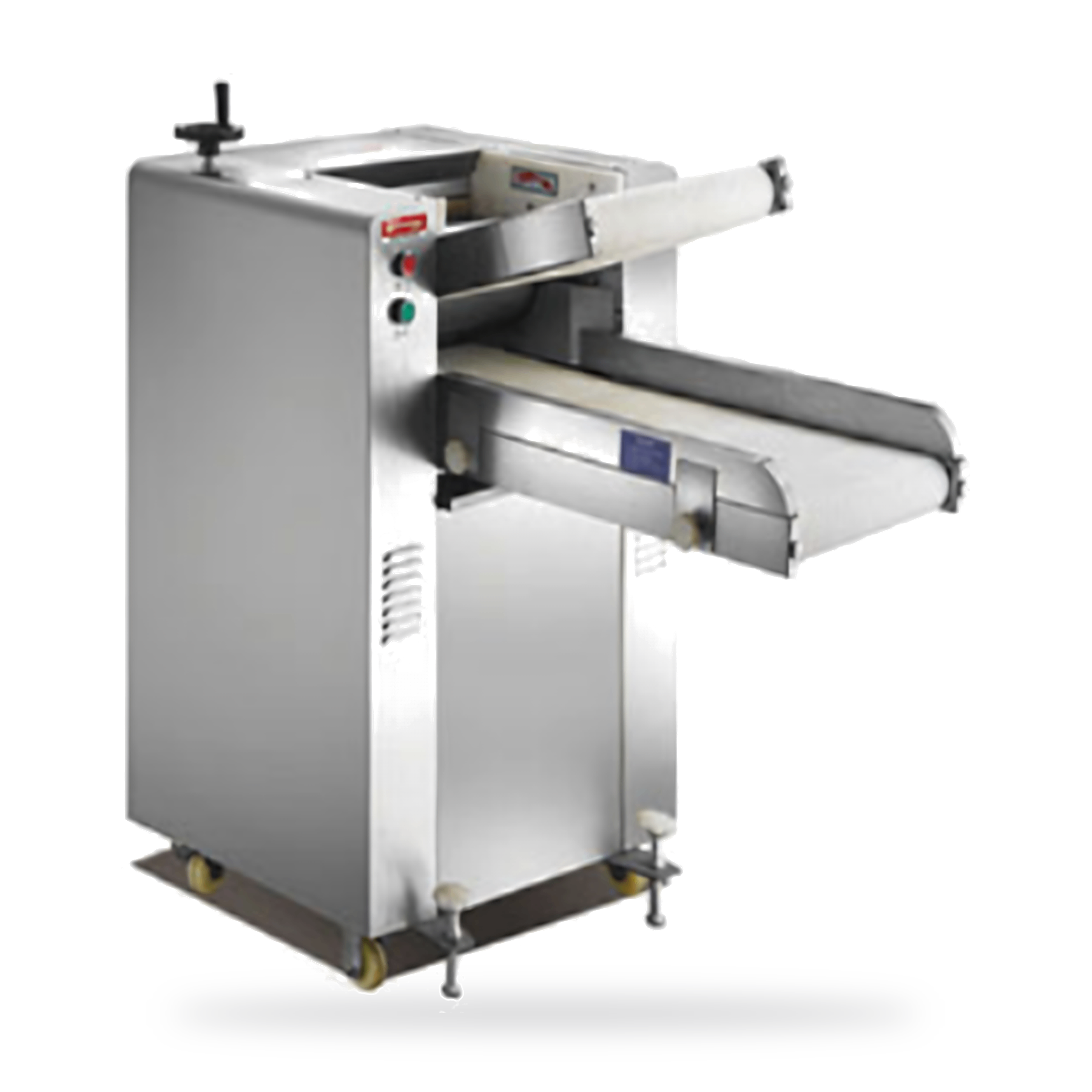 Laminadora de Masa Vertical de Suelo YMZD500 Motor 1,5 Kw Producción 400 Kgs/H Sobadora Profesional