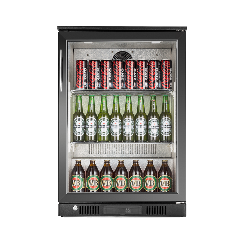 Back Bar Refrigerado Profesional SC-138FS | 138 L – Puerta Abatible de Cristal