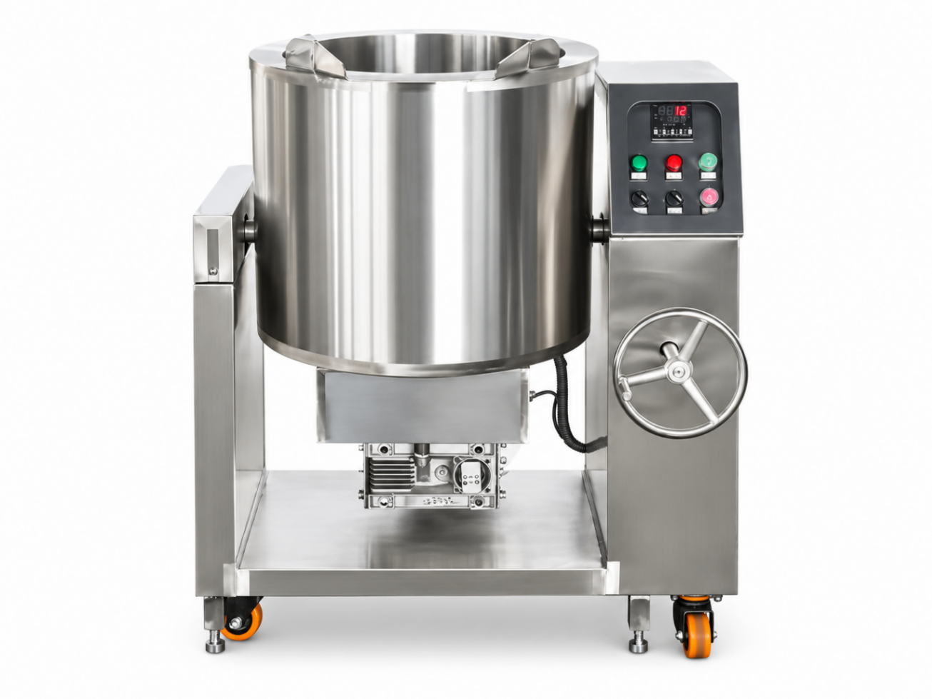 Marmita Basculante 100 L Eléctrica | Vuelco Manual | Agitador Estándar | BÁSICO