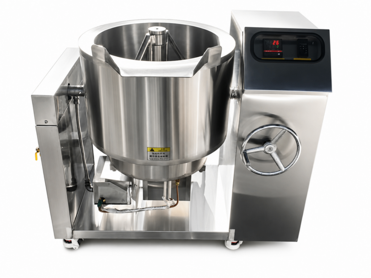 Marmita Basculante/Sartén Volcable 100 L Eléctrica Vuelco Manual Mixer - BÁSICO