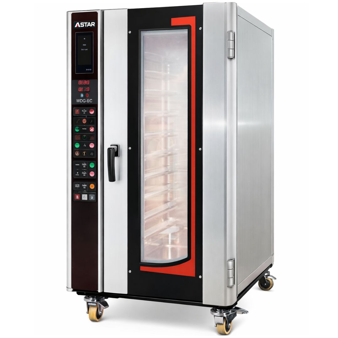 Horno de Convección Profesional 10 Bandejas Eléctrico y Gas 2-en-1 para Panadería – ASTAR WDQ-10C