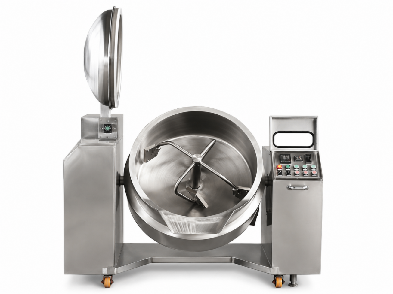 Sarten Volcable 600 Lts a Vapor Vuelco Hidraulico Mixer Planetario - FULL