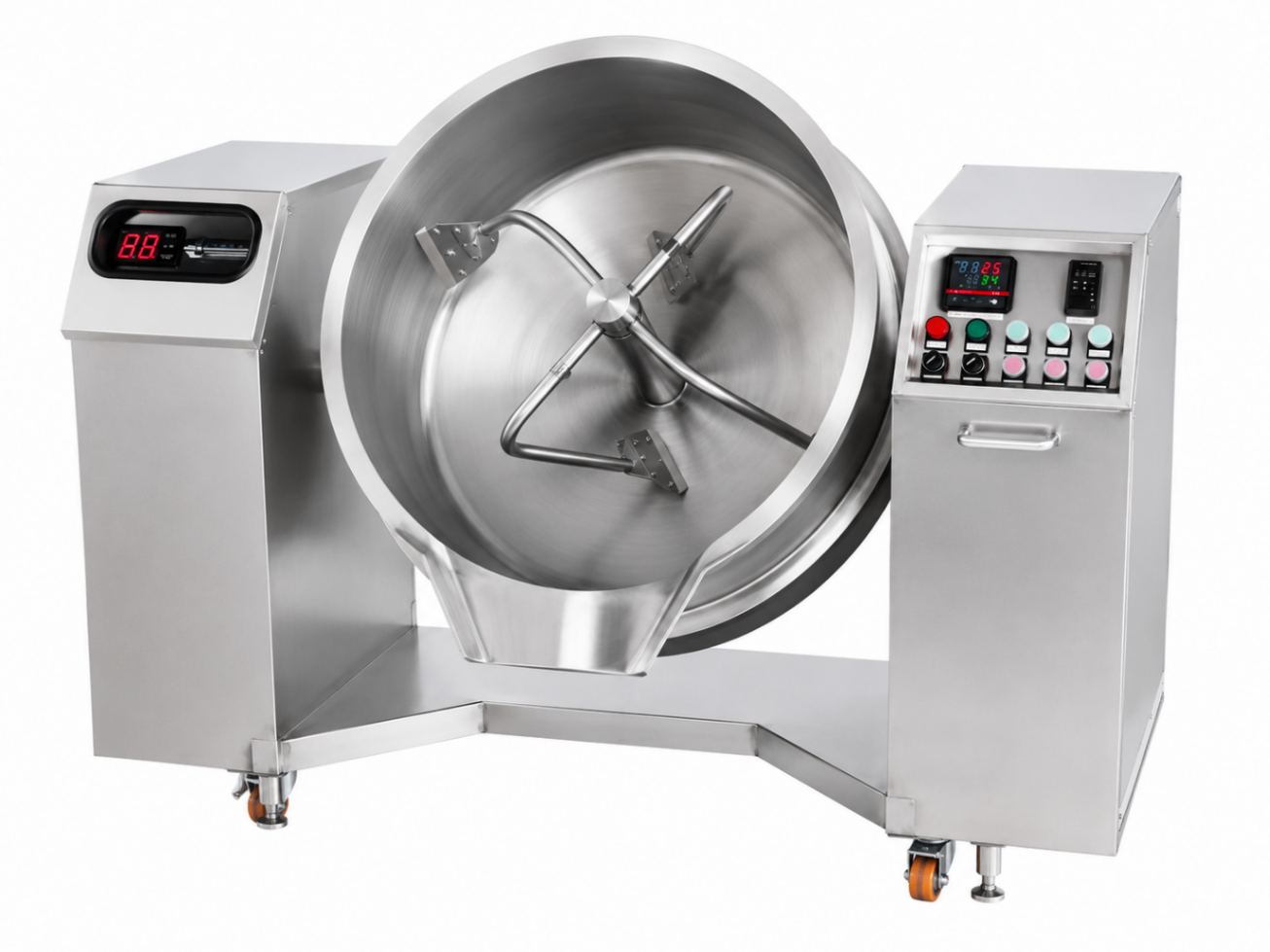 Sarten Volcable 600 Lts a Vapor Vuelco Hidraulico Mixer Planetario - FULL