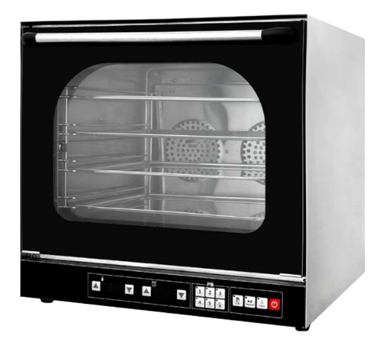 Horno Convección Eléctrico Brunetti HCE43 Cuatro Bandejas 44x32 Cm