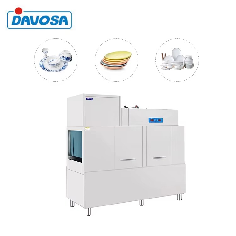 Lavavajillas de Arrastre Industrial Alto Rendimiento DXE200JH – 120 cestas/h