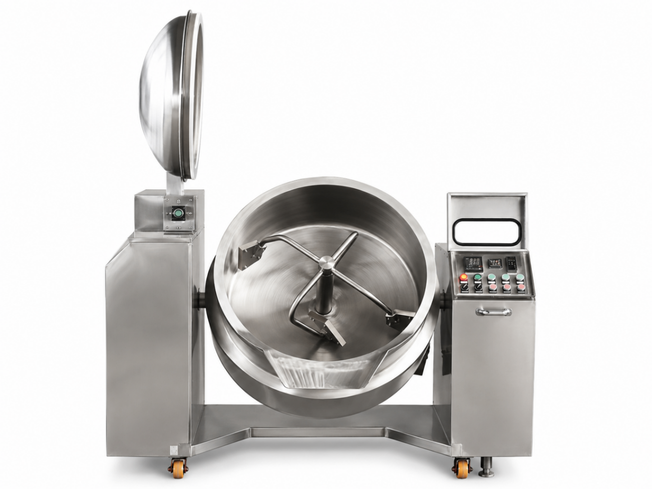 Sarten Volcable 400 Lts a Vapor Vuelco Hidraulico Mixer Planetario - FULL