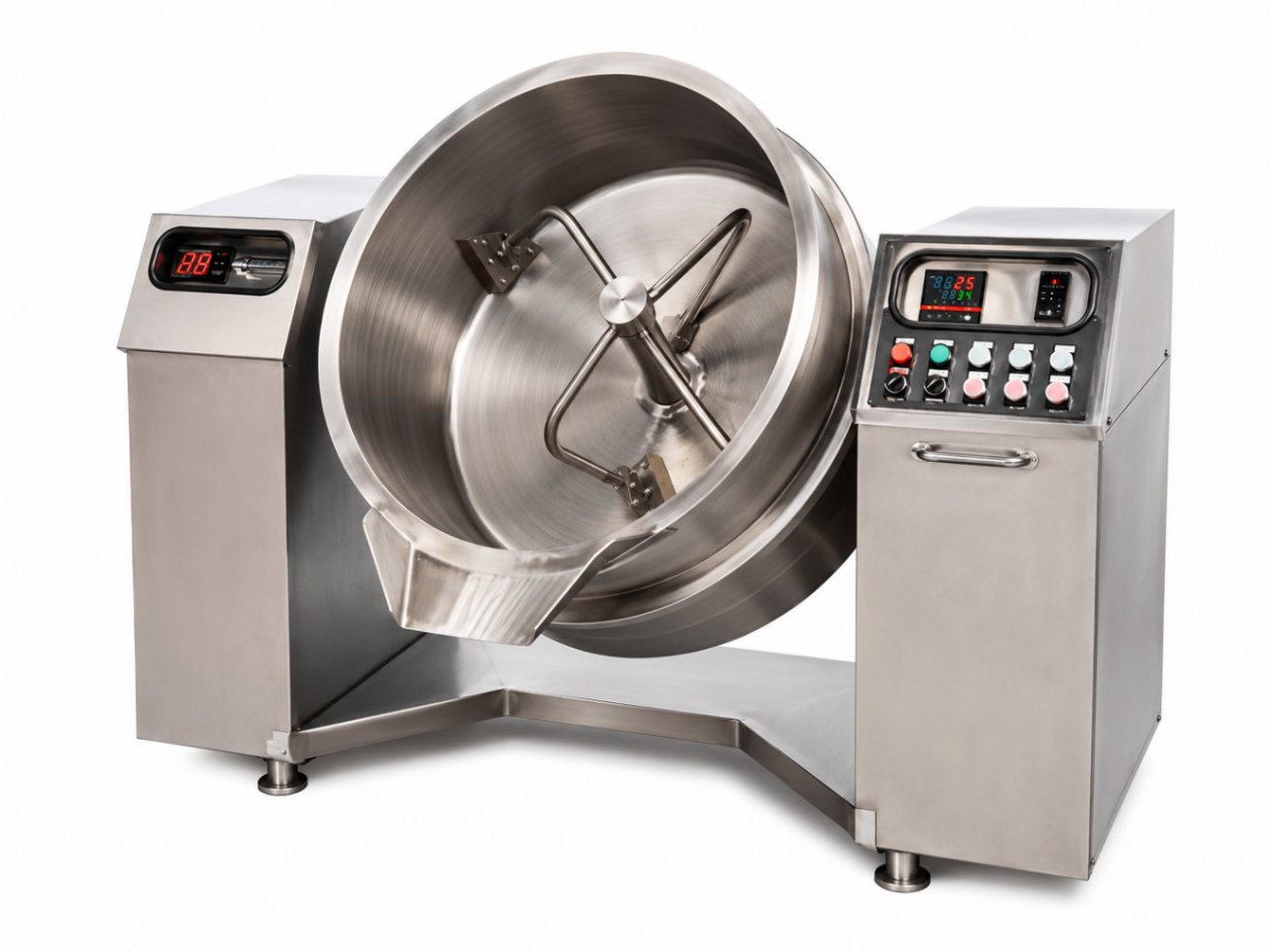 Sarten Volcable 400 Lts a Vapor Vuelco Hidraulico Mixer Planetario - FULL