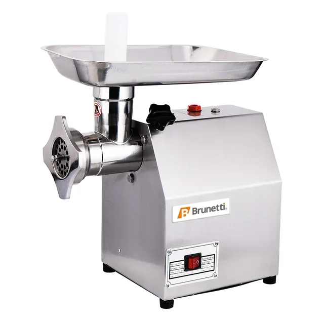 Picadora de Carne Eléctrica Brunetti PCE12B Motor 750W Acero Inoxidable