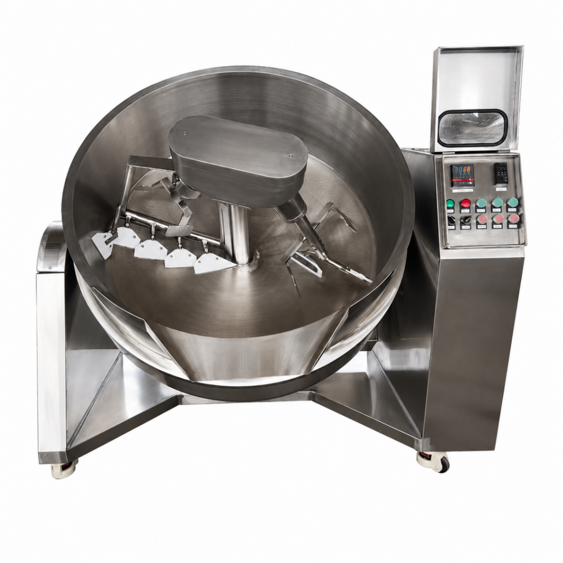 Sarten Volcable 600 Lts Electrica Vuelco Electrico Mixer - FULL