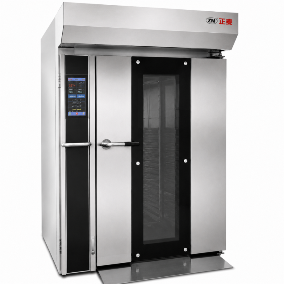 Horno Rotativo Eléctrico ZMZ-16D – Panel Control Digital – 16 Bandejas – 380V