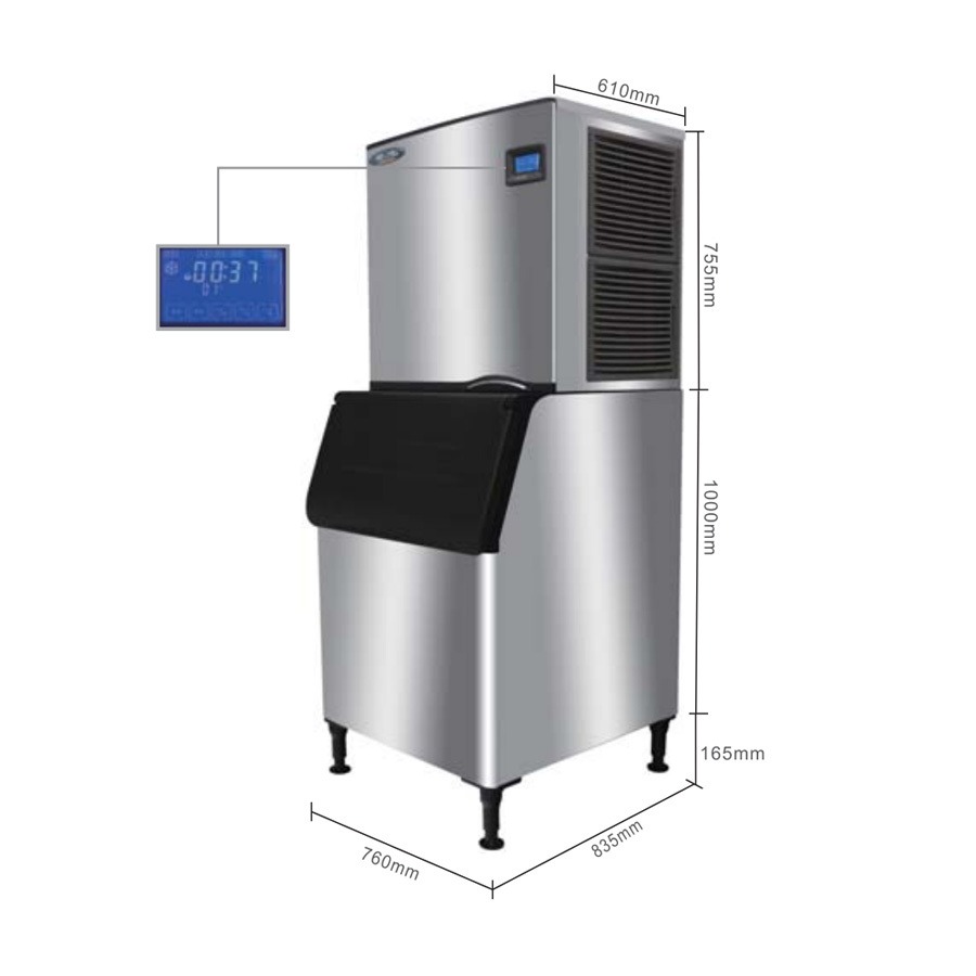 Máquina de Hielo Modular Alta Gama - TF-1000 - 453kg/24h
