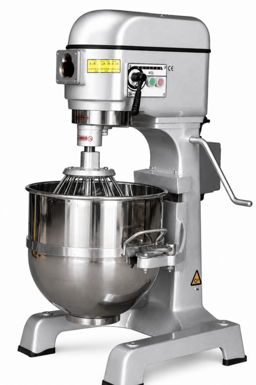 Batidora Planetaria Industrial 60L para Panadería y Pastelería | 3 Velocidades S-60L