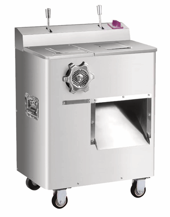 Máquina Combinada Cortadora y Picadora de Carne 2200W | Rebanador 400kg/h Molino 220kg/h PM-3-SY22