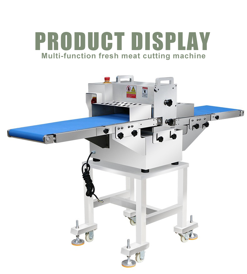 Cortadora de Carne y Aves Industrial 900 kg/h para Mataderos | Corte Ajustable 6-30 mm BL330-90