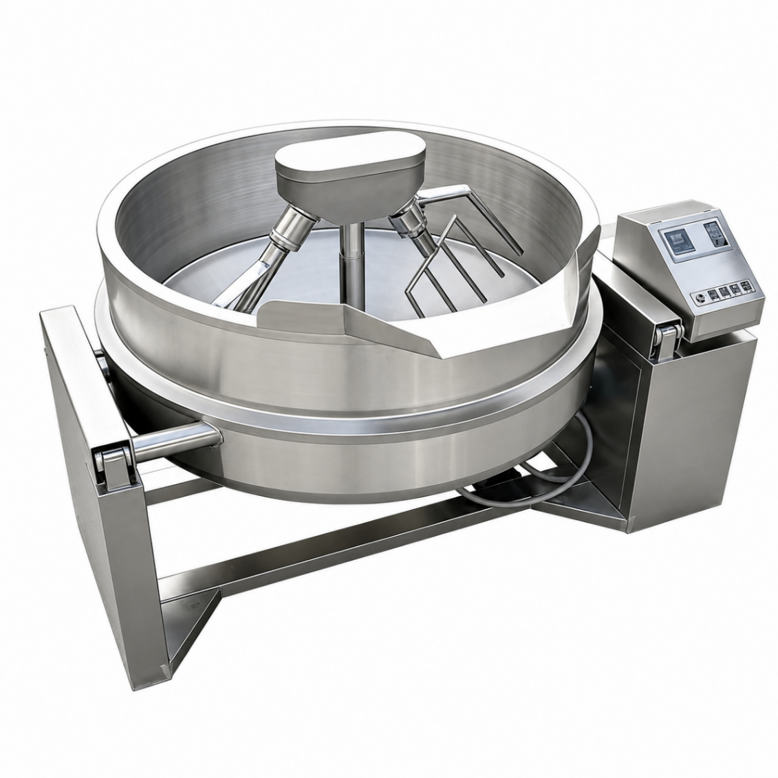 Sarten Volcable 400 Lts Electrica Vuelco Electrico Mixer - BASICO