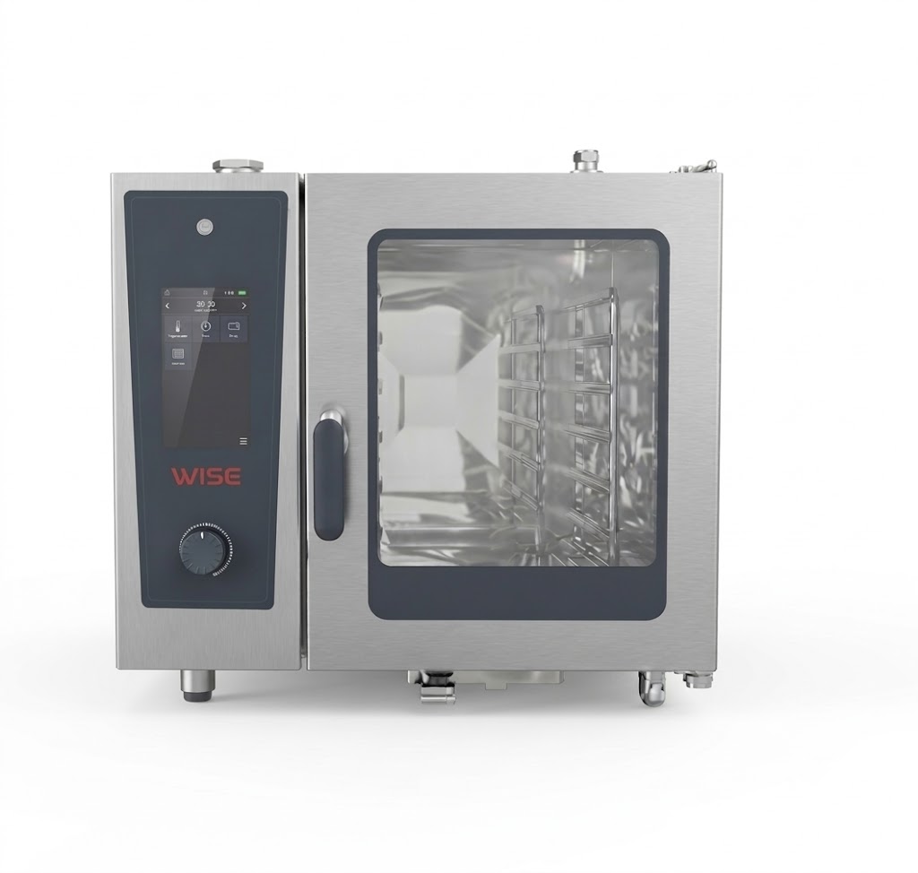 Horno combinado WISE-Combi OV(C) – Caldera de seis discos – Multifunción – 380-415V – 10-12 kW