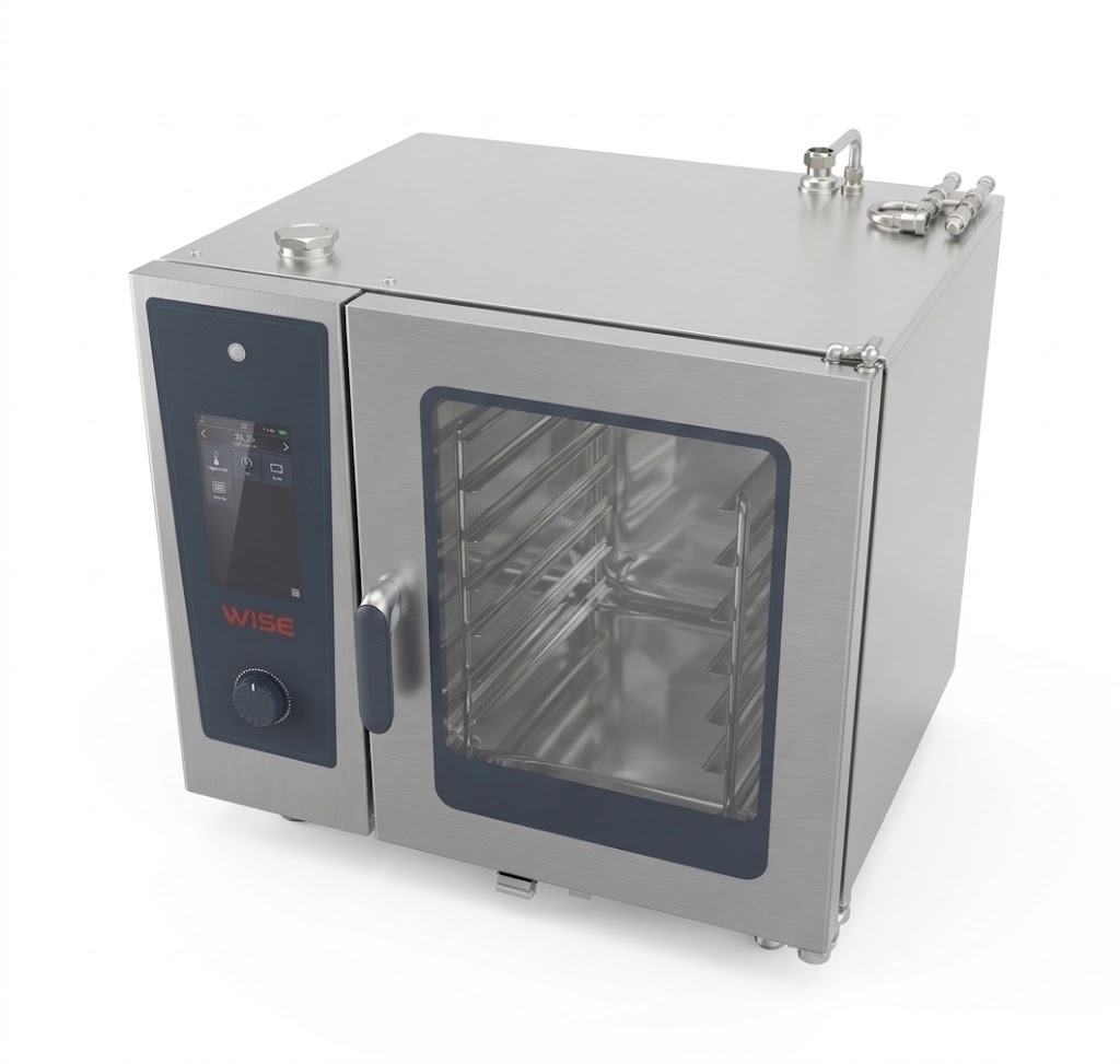 Horno combinado WISE-Combi OV(C) – Caldera de seis discos – Multifunción – 380-415V – 10-12 kW