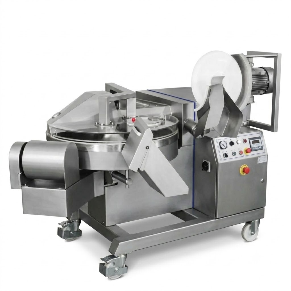 Cutter Horizontal Industrial ZB-80 – Capacidad 80L – Velocidad 300-3000 r/min – 380V – 11.5 k
